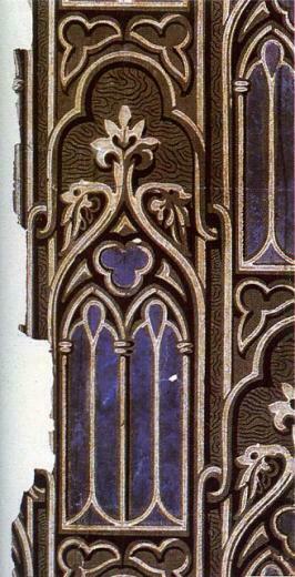 The Textile Gothic Revival Wallpaper