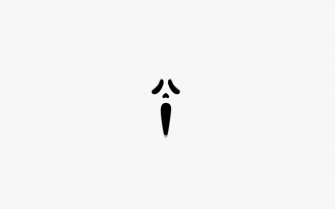 Minimalist Ghost Face Pfp Wallpaper