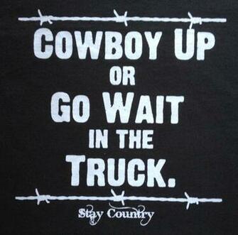 Cowboy Up Wallpaper Tee S