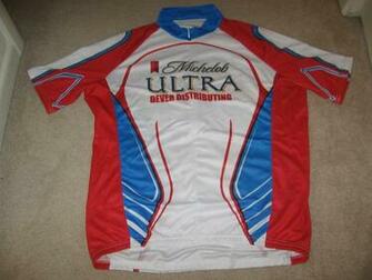 Ultra Michelob Beer Bike Jersey For A Distributor Image