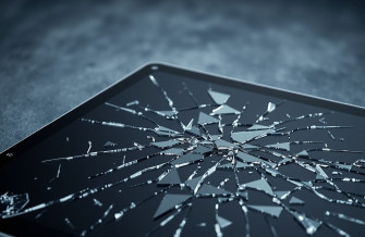 Broken iPad Wallpaper