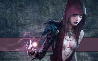 Dragon Age Origins Morrigan Desktop Wallpaper