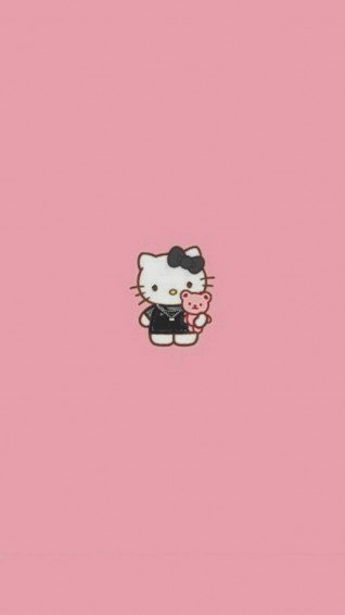 Goth Hello Kitty Aesthetic Wallpaper