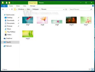 You Will Find Some Subfolders Which Store All Windows Wallpaper