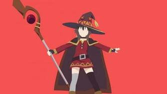 Minimalist Wallpaper Megumin Konosuba By Mrtapoz Kun
