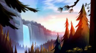 Gravity Falls Disney Family Animated Cartoon Series Comedy Wallpaper