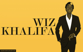 Wiz Khalifa Yellow Posterize Png