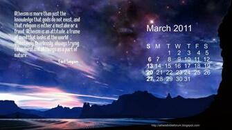 Reading Desktop Wallpaper March