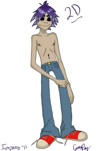 2d Gorillaz By Impano Fan Art Digital Other