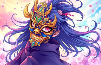 Anime With Mask Wallpaper