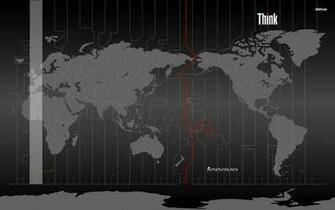 Lenovo World Map Wallpaper Computer