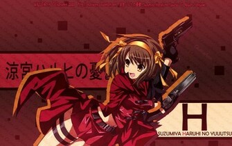 Haruhi Wallpaper Bang By Charieann