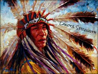 Lakota Strength Native Pride Wallpaper