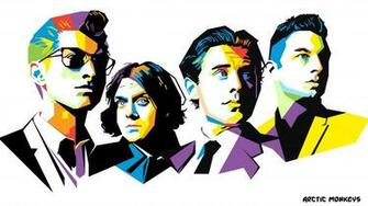 Monkeys Indie Rock Psychedelic Garage Punk Arctic Wallpaper