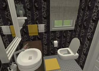 Wcif Small Space Big Style Entries Wallpaper And Flooring