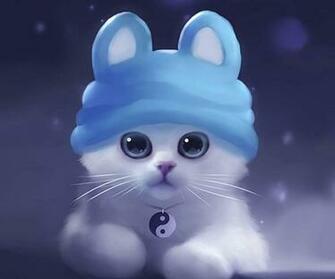 Kitten Play Ly In The Flowers HD Mini Cat Wallpaper Select And
