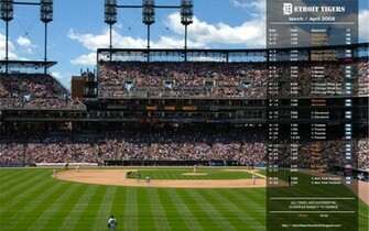 Detroit Tigers Wallpaper Schedule