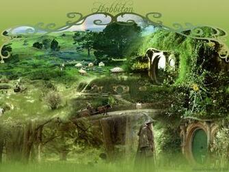 Hobbiton Lord Of The Rings Wallpaper