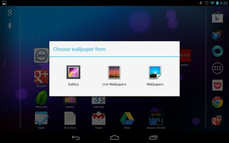 Android Choose Wallpaper