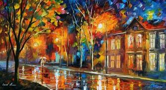 Paintings Landscapes Cityscapes Leonid Afremov