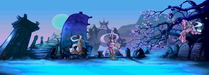 Have A Huge Collection Of Fighting Game Background As Gifs Figured