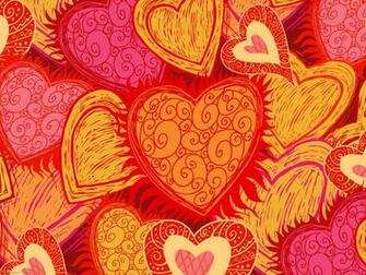Red Hearts Love Wallpaper Heart Valentine