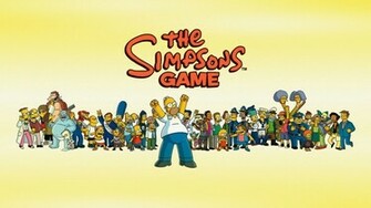 Games The Simpsons Desktop Wallpaper Nr
