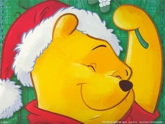 Winnie The Pooh Christmas Wallpaper