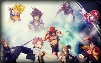 Favourite Anime Game Wallpaper By Cyropath