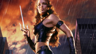 Wallpaper Daredevil Elektra Jennifer Garner