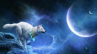 Wolf And Moon Wallpaper HD Jpg