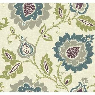 Carey Lind Vibe Removable X Jaco Floral Wallpaper By York
