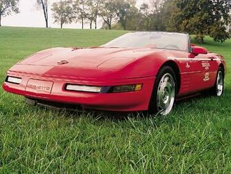 Chevrolet Corvette Convertible Red Driver Side Forward