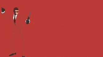Tf2 Red Spy Minimalist Wallpaper By Bohitargep