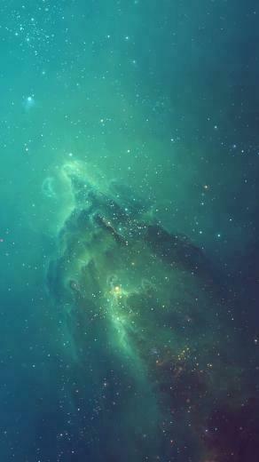 Ghost Nebula iPhone 5s Wallpaper iPad