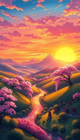 Anime Landscape Wallpaper