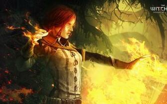 Witcher Triss Merigold Wallpaper Art HD