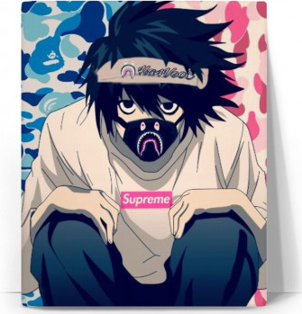Anime Characters Wearing Supreme Wallpaper On