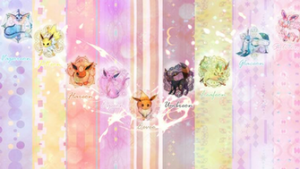 Eeveelutions Wallpaper HD