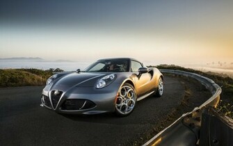 Alfa Romeo 4c Silver Wallpaper HD Car