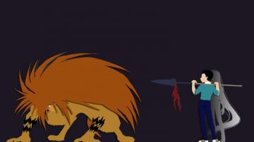Ushio And Tora Minimalism Wallpaper By Kirinismywaifu