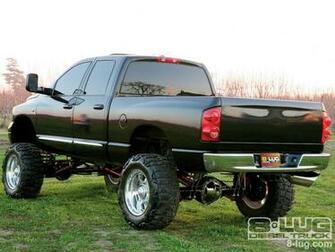 Dodge Ram Lifted Truck Rear Photo