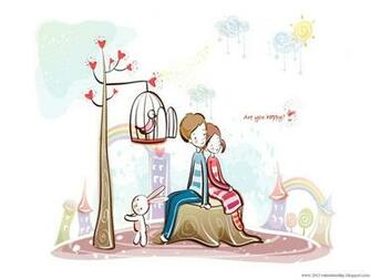 Cute Couple HD Wallpaper 1080px