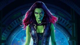 Wallpaper Guardians Of The Galaxy Vol Gamora Raccoon Zoe