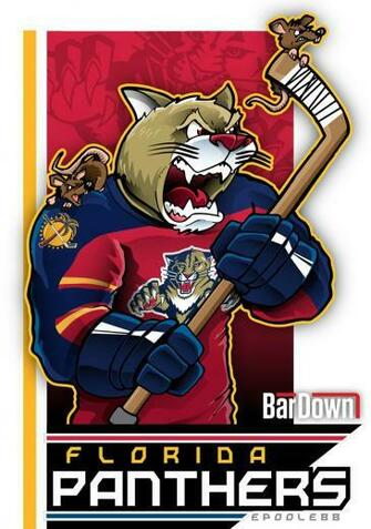 Nhl Playoffs Mascot Art By Eric Poole