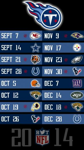 Tennessee Titans Schedule Success