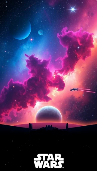 Star Wars Space Background Powerpoint