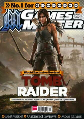 Tomb Raider Reboot Image On The Cover Of Gamemaster