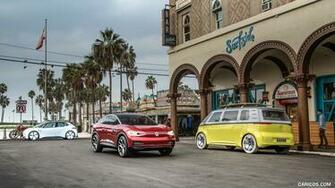 Volkswagen I D Crozz Concept And Family HD Wallpaper
