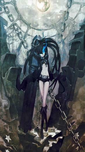 Black Rock Shooter iPhone 5s Wallpaper
